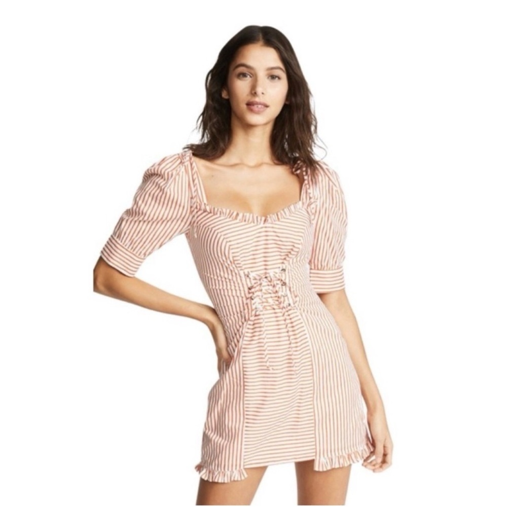 For love & lemons Women's Striped Dress - Picture 6 of 8